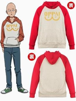 ONE Punch MAN（WANPANMAN） Animation Official Goods OPPAI Parker