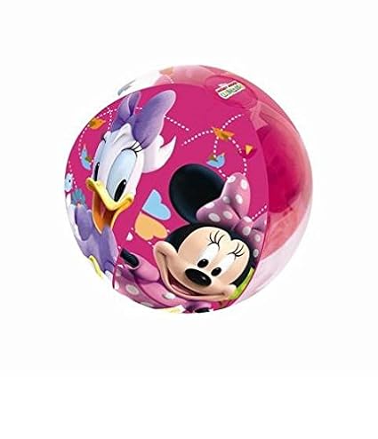 Pelota Balón hinchable 51 cm Minnie Ratón Minnie Mouse Playa Idea ...