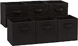 Amazon Basics Collapsible Fabric Storage Cubes