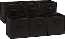 Amazon Basics Collapsible Fabric Storage Cubes