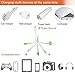 CHAFON [Only Charging] Multi USB Cable, 6 in 1 Multi Cable with Micro USB, Mini USB Ports for Multi Charging Use(Green+White)