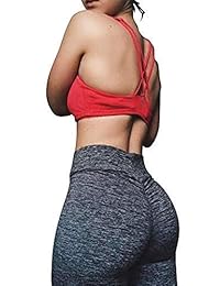 Moda Colombiana Buttlifter Control de barriga Poliéster y Spandex Power Flex Yoga Pantalones Leggings para dama