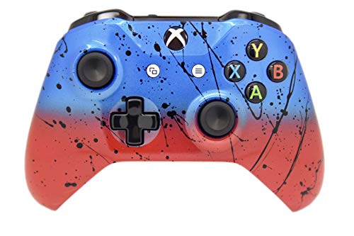 red fade xbox one controller