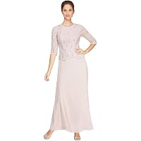 alex evenings petite mother of the bride dresses Amazon.com: Alex Evenings Women's Long Stretch Lace Off The Shoulder Mock  Mother of The Bride Dress (Petite and Regular Sizes), Blush, 4P : Clothing,  Shoes & Jewelry
