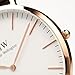 Daniel Wellington Classic Glasgow 40mm Men's Watch, DW Classic Fabric (Polyester) Rose Gold Watch for Men