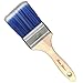 Bates 4 Pack Wood Handle Professional Wall Paint Brush Set - Trim & Sash Brushes