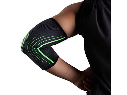 Huasen Sports Safe Guard Elbow Sleeve Elbow Compression Sleeve Elbow Support for Men Cycling Sports