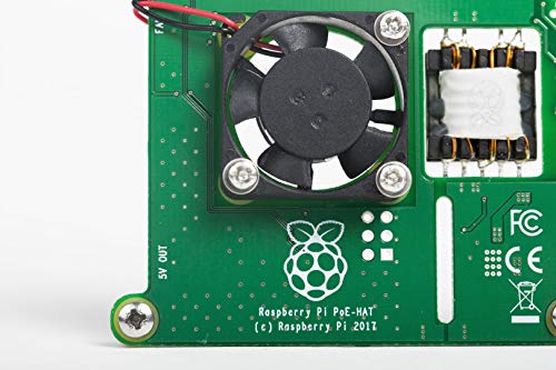 Official Raspberry Pi Power Over Ethernet (PoE) HAT for Raspberry Pi 3 B+ and 802.3af PoE Network - //coolthings.us