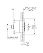 Grohe Rainshower In.F In. Series Body Spray