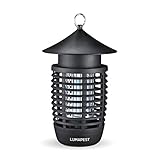 Electric Bug Zapper by Lumapest: UV Light Insect Killer| Weatherproof Fly & Mosquito Eliminator| Powerful 7 Watt Bug Fly Trap Lamp| Indoor and Outdoor Use| Standing or Hanging