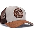 Urban Effort Mesh Back Cap - for Men and Women Baseball Hat 5-Panel Trucker Hat - Great Snapback Closure for Hunting & Hiking