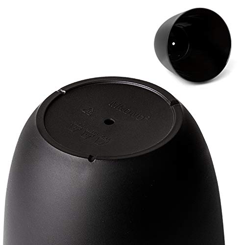 image for Mkono 6.5 Inch Plastic Planters Indoor Set of 5 Flower Plant Pots Mode