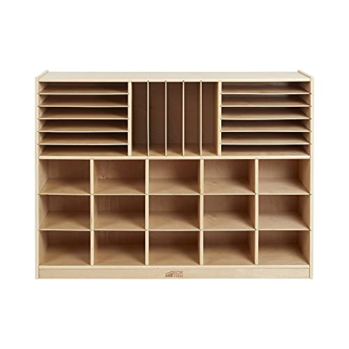 ECR4Kids MultiSection Mobile Storage Classroom Furniture