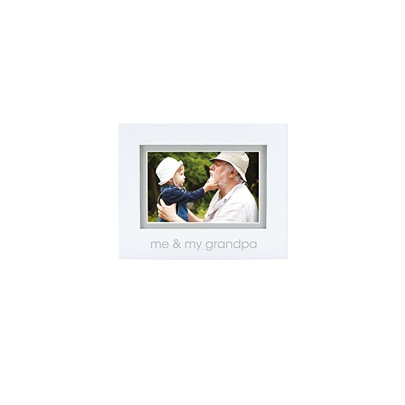 Pearhead Me and My Grandpa Sentiment Baby Picture Frame, Baby Keepsake Photo Frame, Gender-Neutral Baby Nursery Décor…