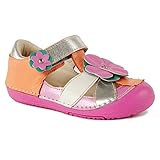 Momo Baby Girls First Walker/Toddler Lily Mary Jane Leather Sandals