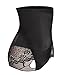 Gotoly Invisable Strapless Body Shaper High Waist Tummy Control Panty Slim Butt Lifter (S, Black)