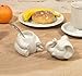 HIC Kitchen Elephant Sugar Bowl, Fine Porcelain, 8-Ounce