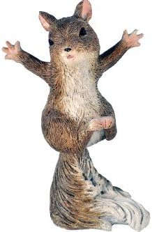 Miniature Fairy Garden Squirrel On Tail