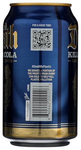 LIQUID DEATH KILLER COLA SPARKLING WATER, 12 FZ