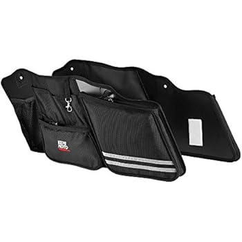 Street Glide Saddlebag Organizers, 2 Pack for 2014-2018 2019 2020 Road King Road Glide Electra Glide Saddle Bag Organizers