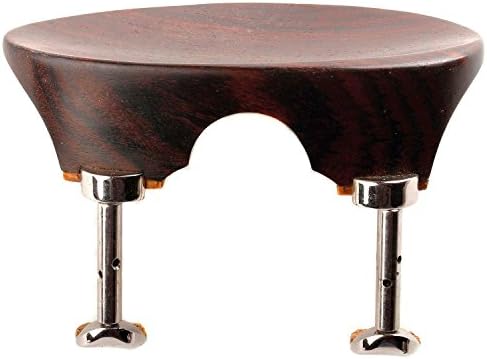 Flat Flesch All-Size Viola Chinrest - Rosewood with Hill Bracket