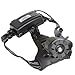 SecurityIng 500Lm 3 Modes Rechargeable Headlight Waterproofing Zoomable Headlamp & Charger(18650 Battery Not Included)