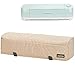 HOMEST Quilted Dust Cover with Back Pockets Compatible with Cricut Explore Air 2, Cricut Explore Air, Beige (Patent Design)