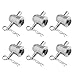 OTTFF 6Pack Half Conical Coupler with Clips Pins for Stage Truss Trusses Bed Plate Fit F34 F33