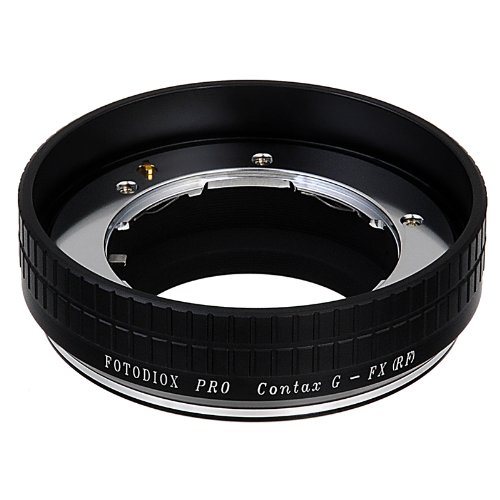 Fotodiox Pro Lens Mount Adapter - Contax G SLR Lens to Fujifilm X-Series Mirrorless Camera Body