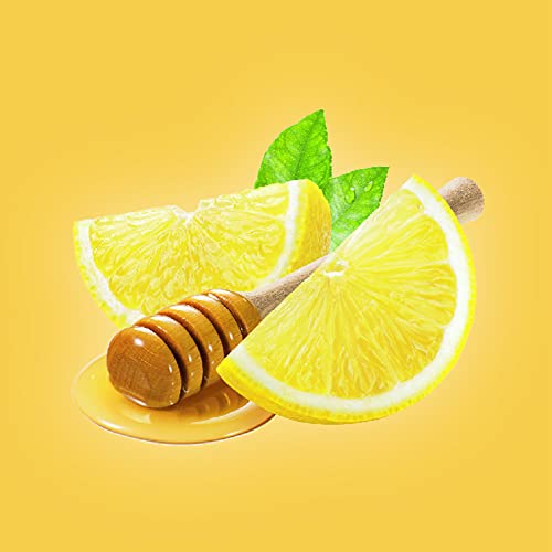 AMAZON BASIC CARE HONEY LEMON MENTHOL COUGH DROPS FOR SORE THROAT, SOOTHING RELIEF, 160 COUNT (PREVIOUSLY SOUNDHEALTH)