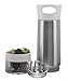 Cocktail Zinger by Zing Anything, Active Infusion, Stainless Steel Spirit Infuser, Food Grade 18/8 Stainless Steel, Healthy Cocktails, Dishwasher Safe, BPA/EA free Tritan Fruit Cup, 20 oz., White