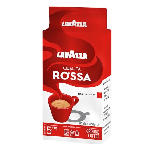 LAVAZZA QUALITA ROSSA BRICK COFFEE, 8.8 OZ