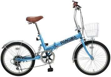 Amazon パンゲア ポタリング ブルー インチ リアサス 折りたたみ 自転車 Pangaea 折りたたみ自転車
