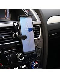 AOZBZ Soporte de ventilación para coche, soporte para rejilla de ventilación de aire, ventilación universal, flexible, de goma de silicona, para coche