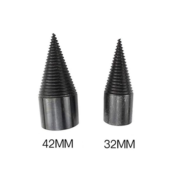 Holzspaltung Schnecke. 32/22mm Bohrer Hacken Holz Spaltung Bohrer Bits Werkzeug Haushalt Klappern Breaking Maschine Holz… – Bild 6