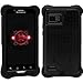 Ballistic (SG) Shell Gel Case for Motorola Droid Bionic XT875 (Black/Black)