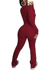 HBQ Women's 2 Piece Tracksuit Sets Long Sleeve Zip