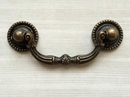 Cabinet Pull Antique Cabinet Pulls Knob 3 3 75 Antique Bronze
