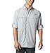 Columbia Men's Low Drag Offshore Long Sleeve Shirt, Cool Grey/White, Medium