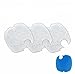 SUN SunSun PLUS Coarse Fine Filter Sponge Pad for SunSun HW303 Canister Filter by Microsystems