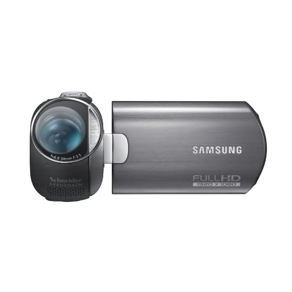 Samsung HMX-M20 HD-Camcorder (FULL HD, 10-Megapixel-BSI-CMOS, 12 x High Zoom, 6,85 cm drehbar LCD-Monitor) schwarz