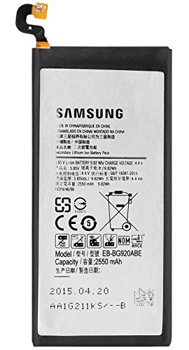 NEW Original Samsung Galaxy S6 Battery 2550mAh SM-G920 EBBG920ABE EB-BG920ABE - Non Retail Packaging
