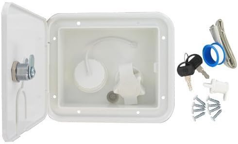 Valterra A01-2004VP White Carded Gravity/Plastic City Water Inlet Hatch, Model: A01-2004VP, Car & Vehicle Accessories / Parts