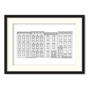 Black Paper Framed Canvas Wall Art for Living Room, Bedroom Black and White Structure Canvas Prints for Home Decoration Ready to Hanging - 23x31 inches