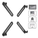 AVLT-Power Vesa Mount Adapter Kit - Non-VESA Adapter - For 75x75mm 100x100mm VESA Monitor Mount - Non-VESA Monitor Mount Adapter - Supports 13 to 27 Inch LCD LED OLED Flat Panel Monitor Screen - Black