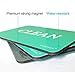 Dishwasher Magnet Clean Dirty Sign, Double Sided Dishwasher Magnet Flip with Strong Magnet and Adhesive Tapes for All Dishwasher, 1 Piece (Green + Gray)