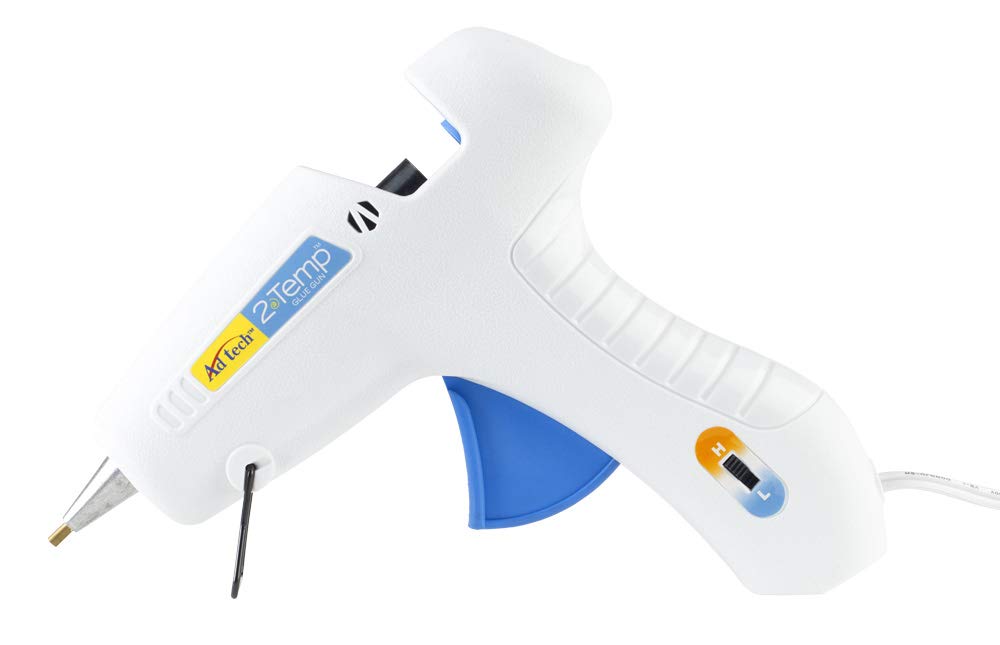 AdTech 0453 2Temp Dual Temperature Hot Glue Gun Full Size, White Buy