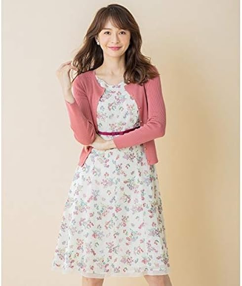 Amazon トッカ Tocca 洗える Passy Garden ドレス アイボリー系7 0 ワンピース チュニック 通販