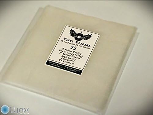 25 x 10" Anti Static 450g Vinyl Keepers Polythene Record Sleeves