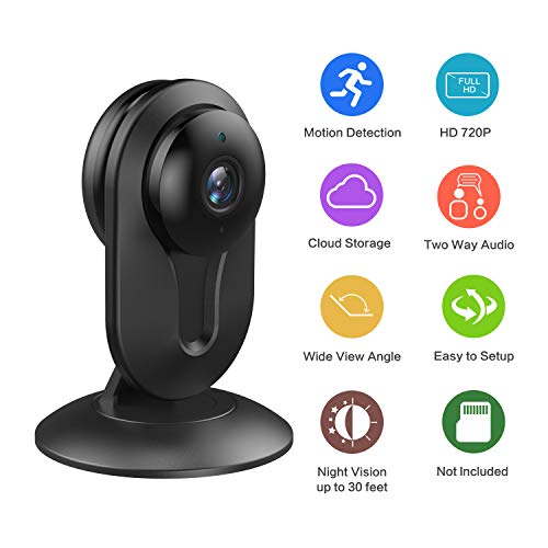 Security Camera System for Home Surveillance, Single Camera Home Camera System Remote Control for Business/Department/Baby